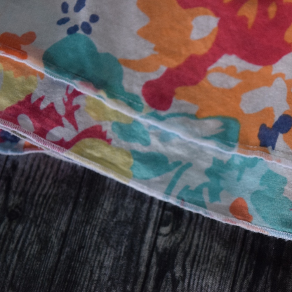 Christopher & Banks lightweight floral skirt - Picture 3 of 5